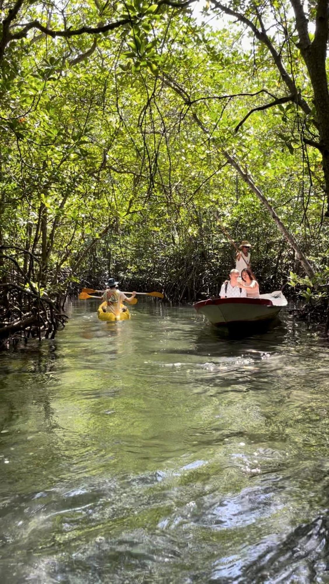 Mangrove Beach Hut レンボンガン島 エクステリア 写真