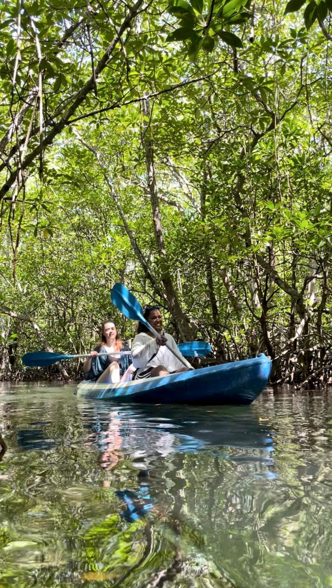 Mangrove Beach Hut レンボンガン島 エクステリア 写真
